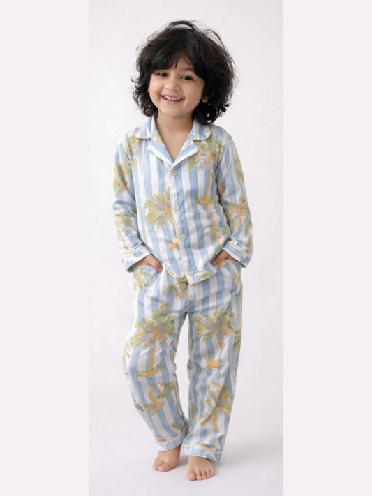 Blue Palm Coast Night suit