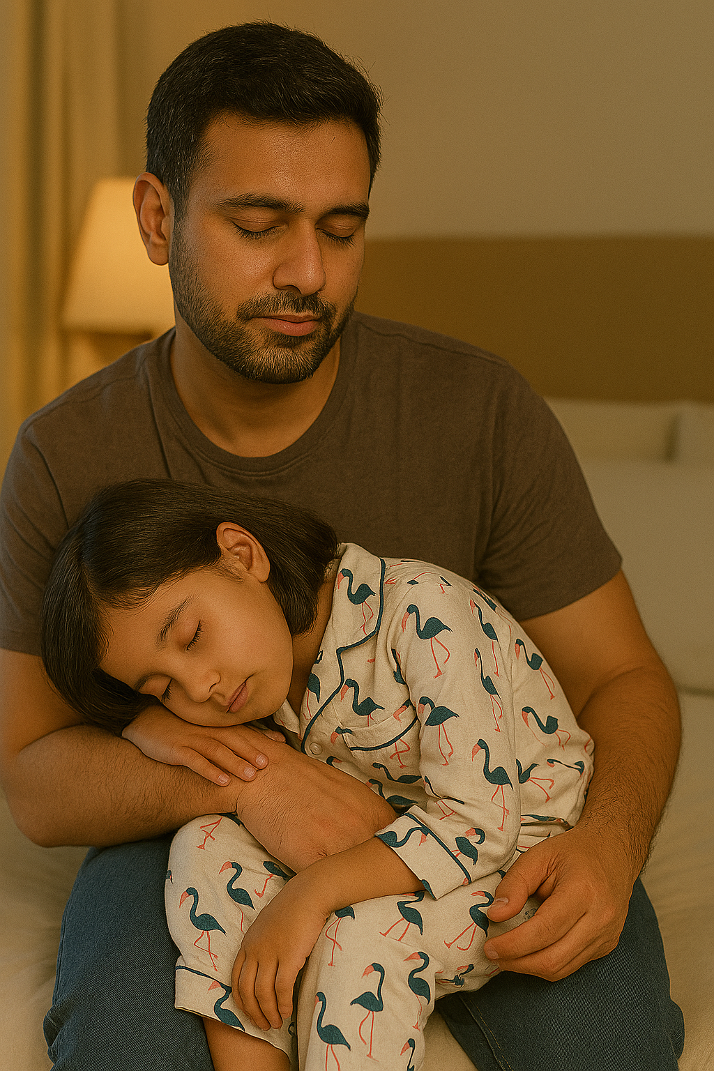 Sassy Flamingo Night Suit