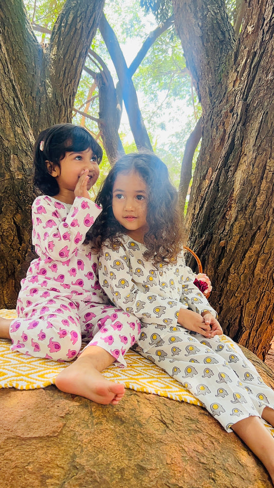 Little Pink Tusk Kurta Pajama