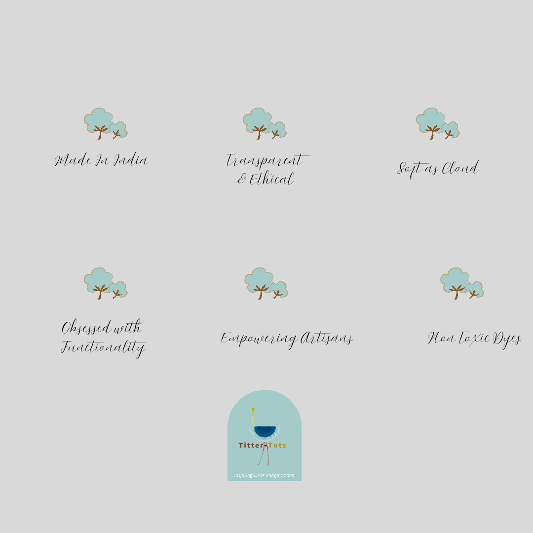 White Jungle daughter/son twinning sets