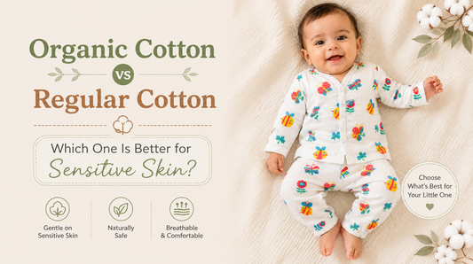 Organic Cotton vs Regular Cotton for Kids: Which One Is Better for Sensitive Skiin?
