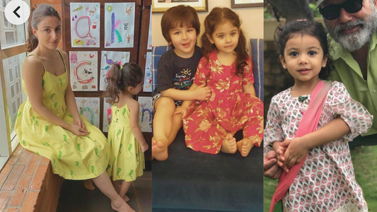 Why Bollywood Celebrities are Embracing Pure Cotton Clothing for Their Kids