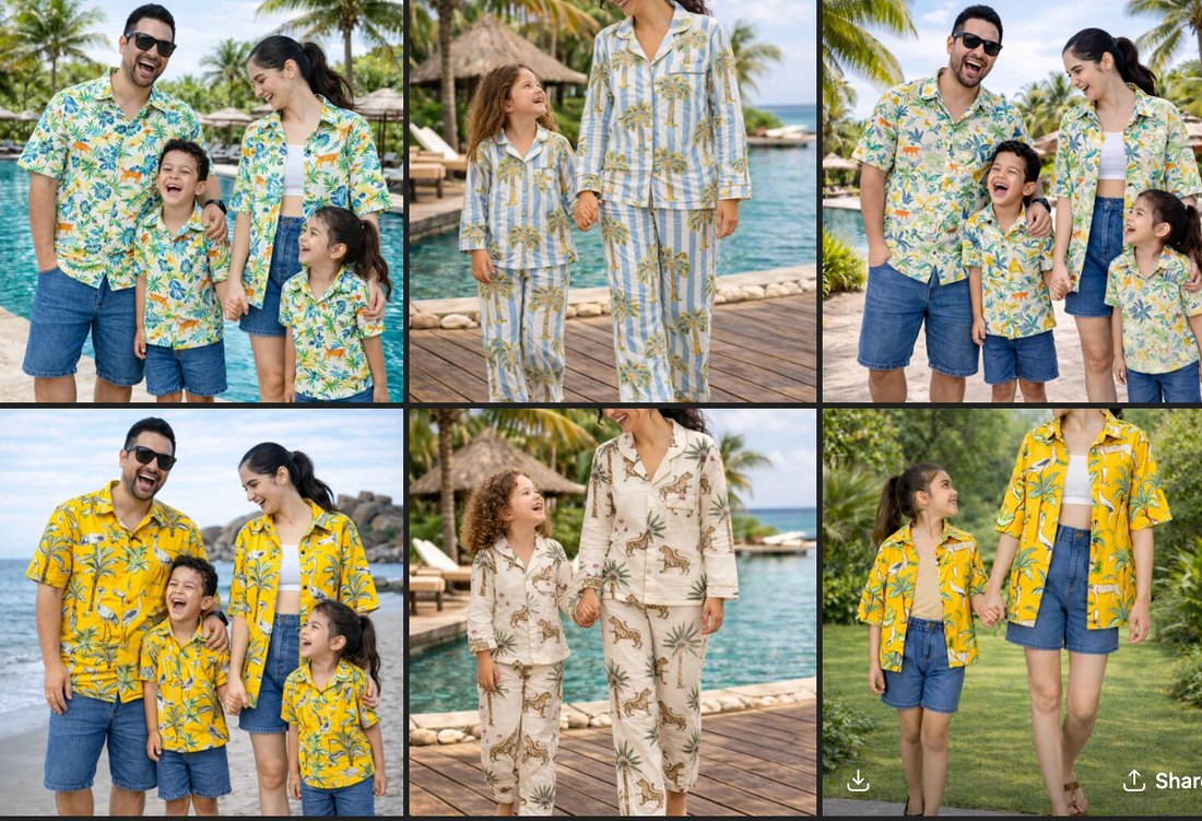 📸 Best Matching Family Outfits for Vacation Photos
