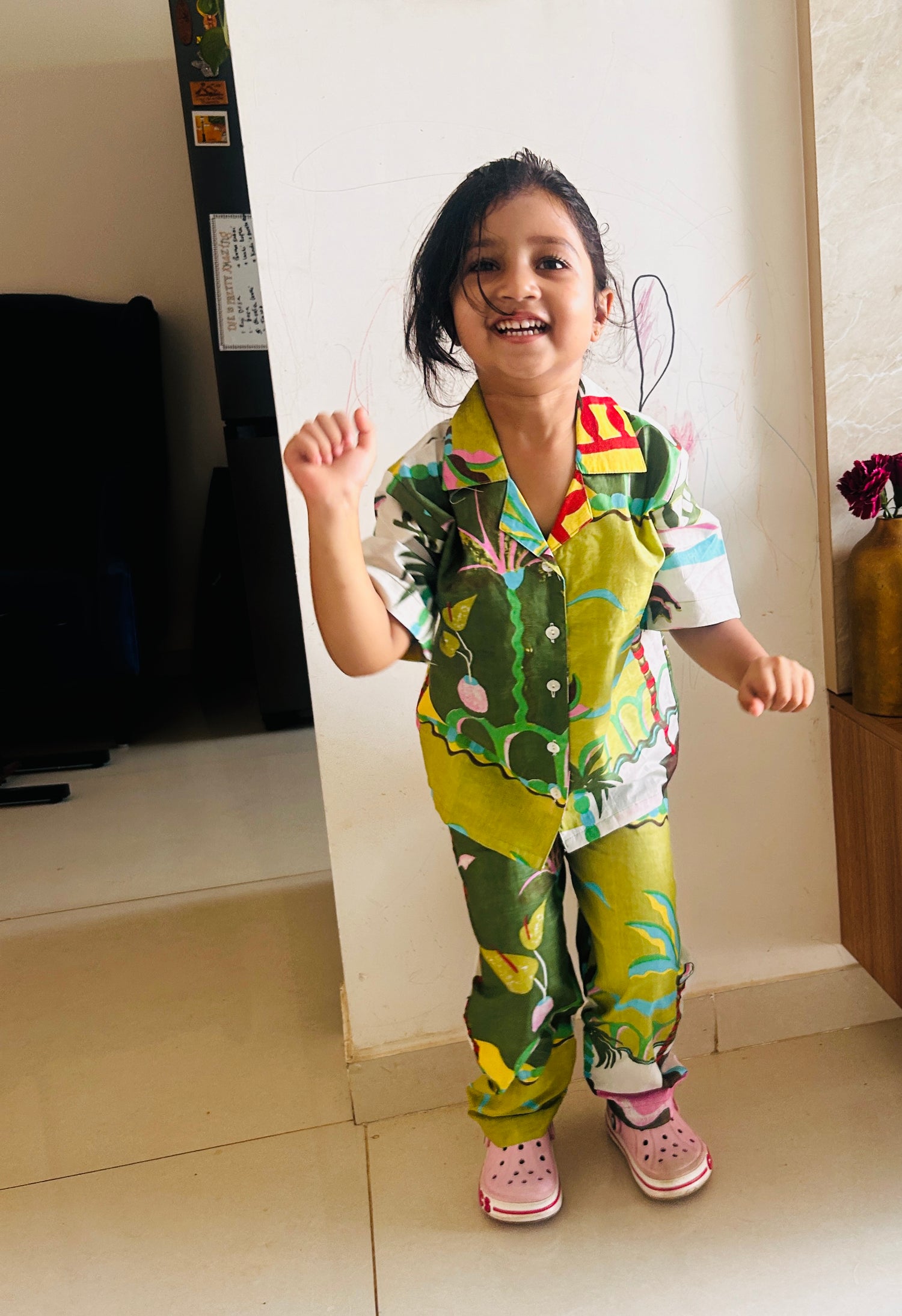 Green Island Slumber kids Pajama Set
