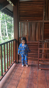 The Blue Panther Kids pajama set