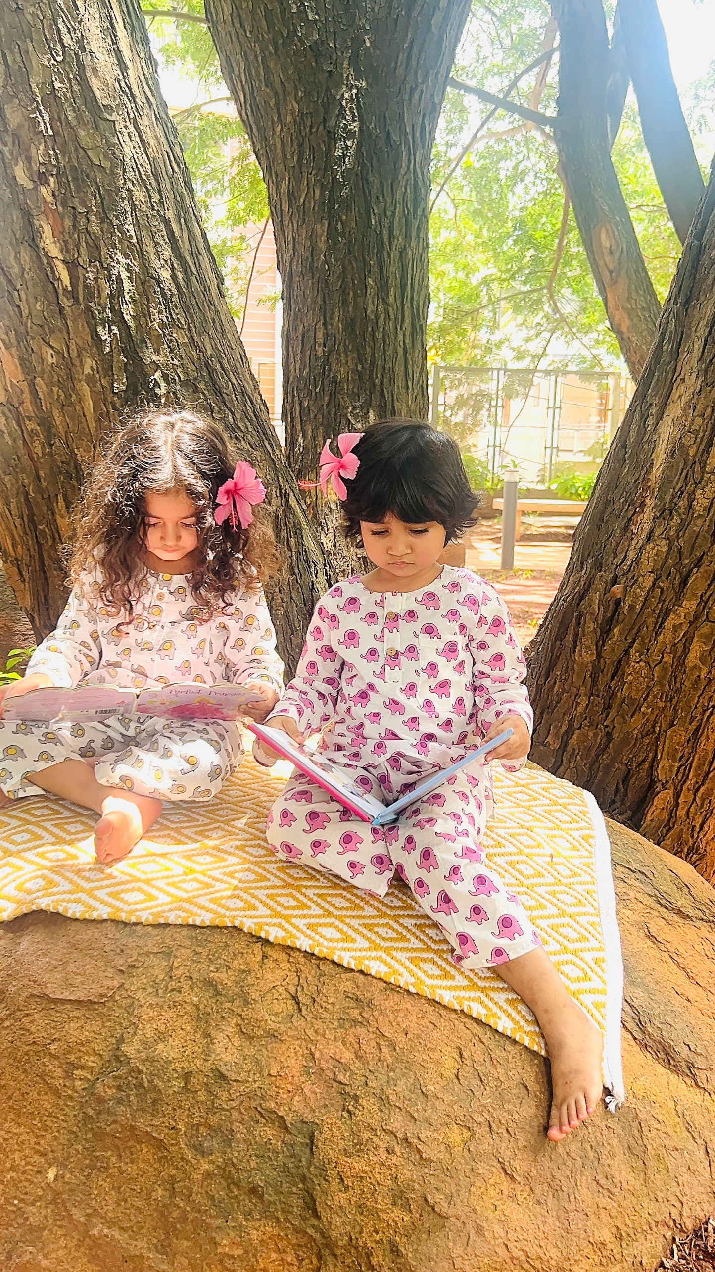 Little Pink Tusk  Kurta Pajama