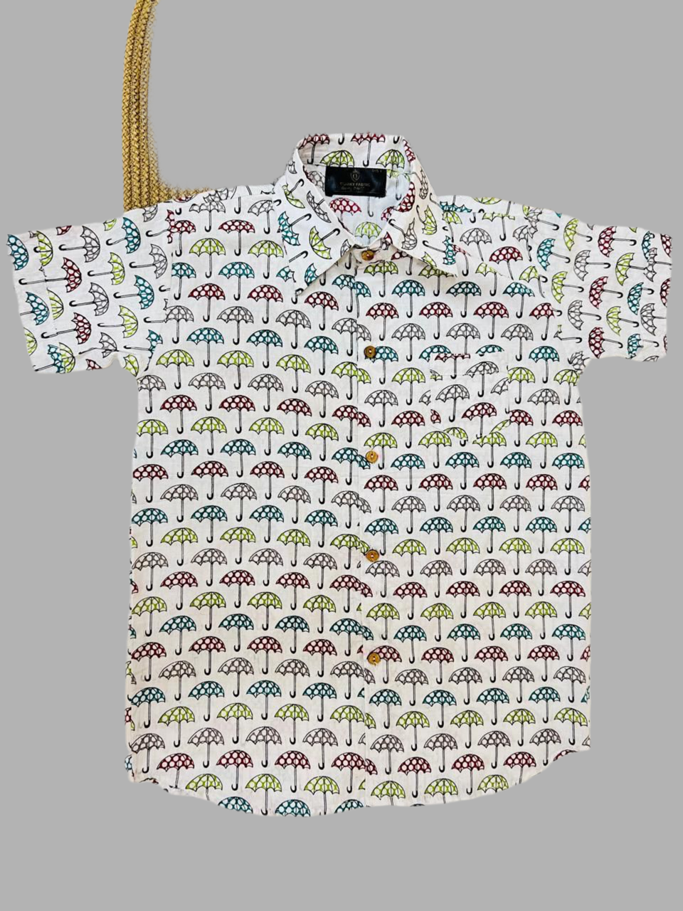 Boys Umbrella print Shirt