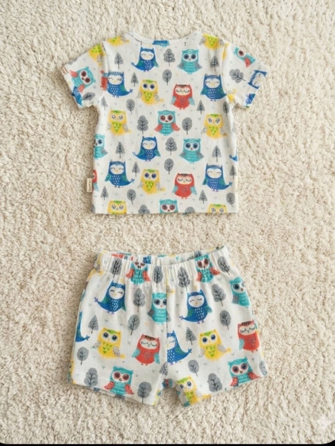 Gender Neutral -Lucky Owl Coord Set