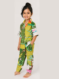 Green Island Slumber kids Pajama Set