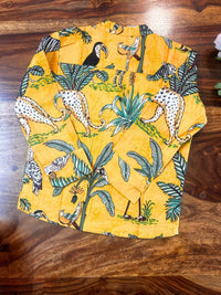 Boys Pure cotton Jungle Safari Shirt -Full sleeve