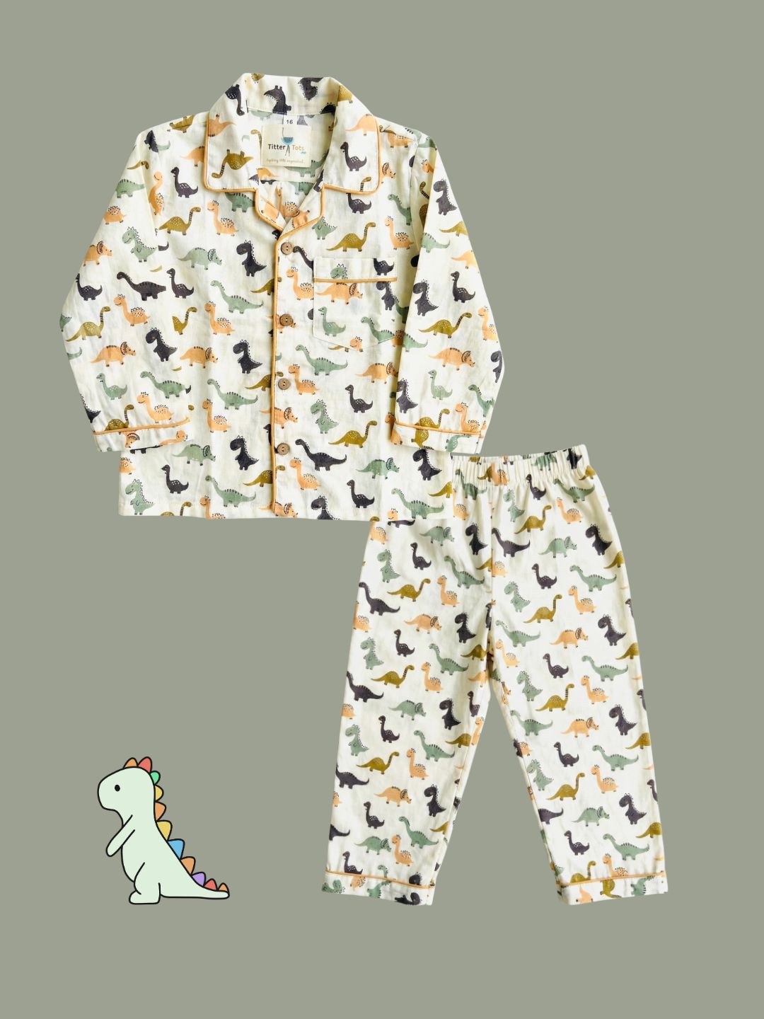 Dino-mite Kids Night Suit