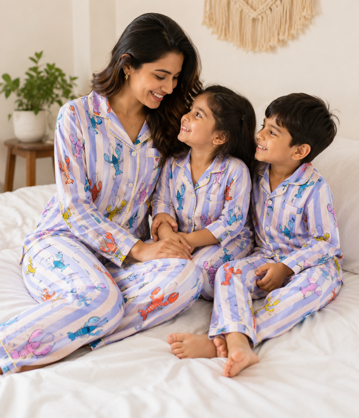The Lobster print Night Suit twinning sets