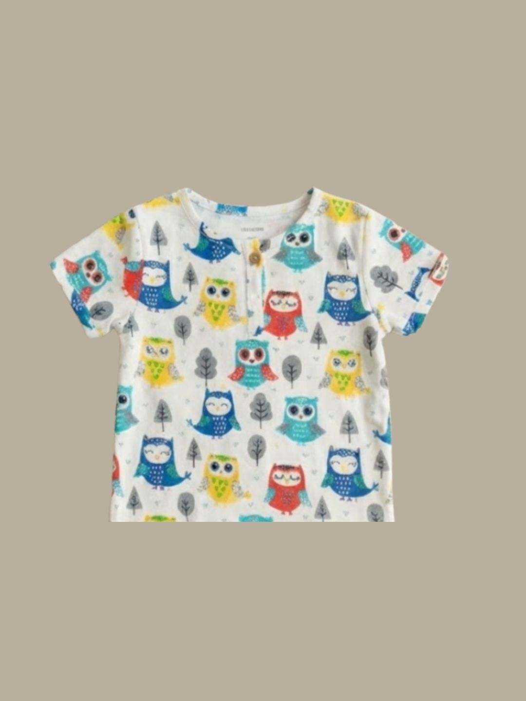 Gender Neutral -Lucky Owl Coord Set