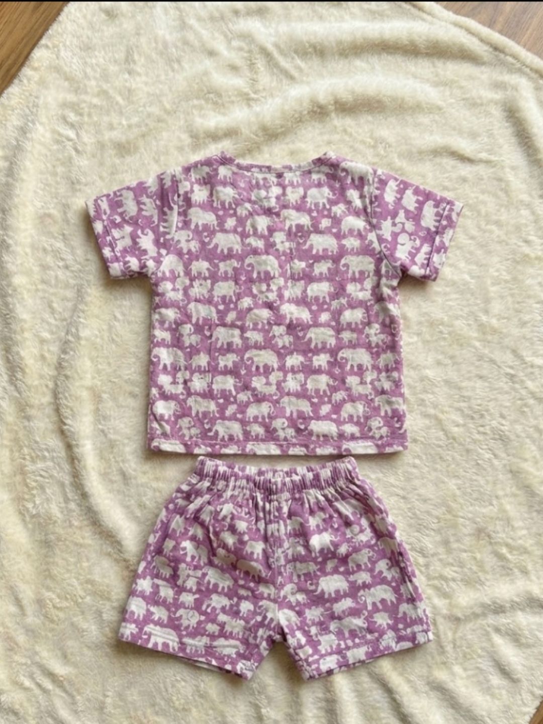 Gender neutral -Purple Tusk coord set