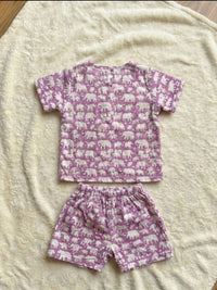 Gender neutral -Purple Tusk coord set