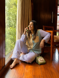 The Lazy Sunday Morning Set- Women PJ set -Pure Cotton-Relaxed fit