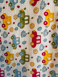 Racing Dreamer: Kids Waffle Towels