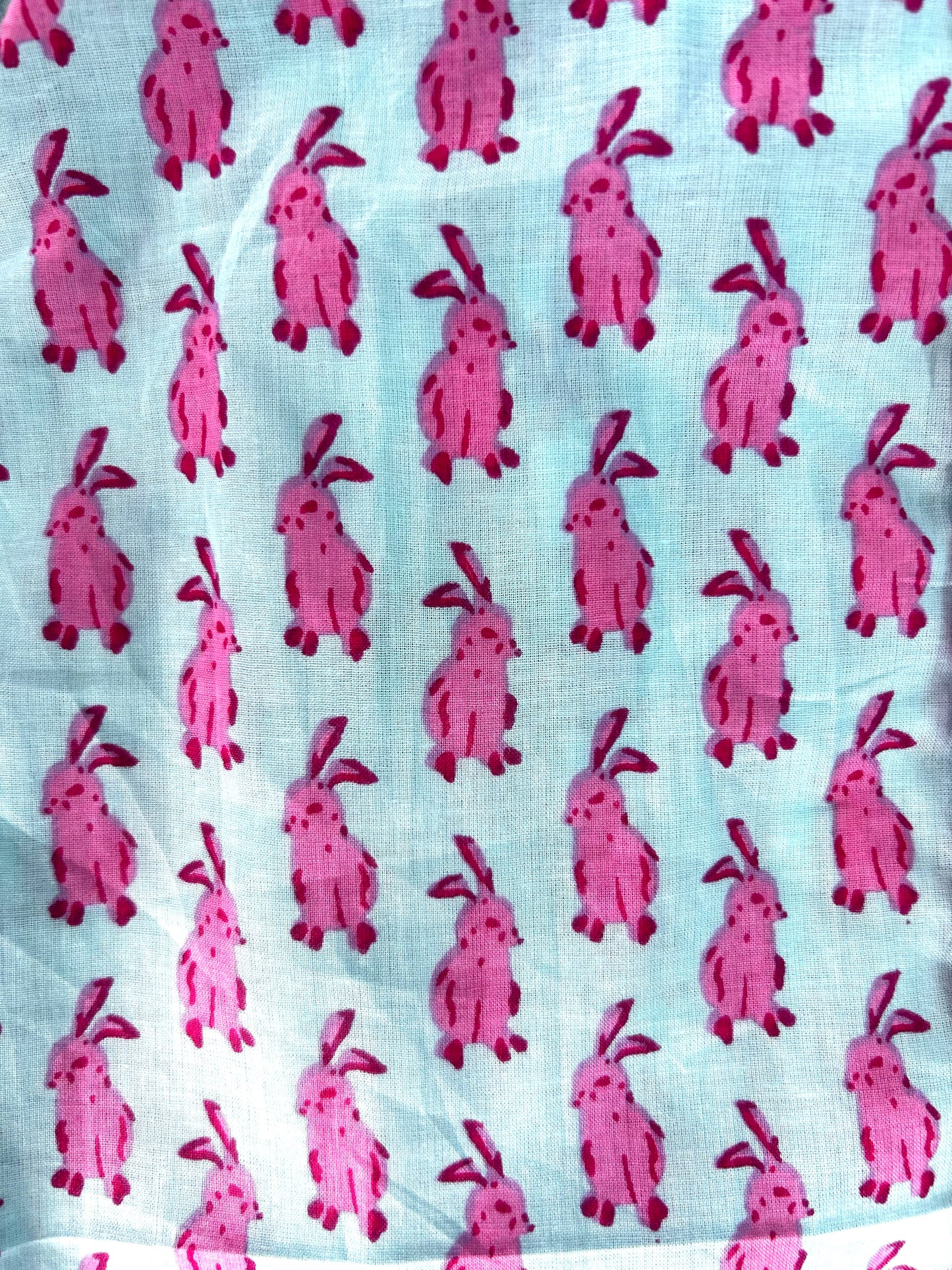 Clever Bunny Pink Night Suit