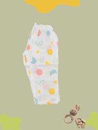 GOTS certified organic Muslin unisex Pajama set for Babies| Planet