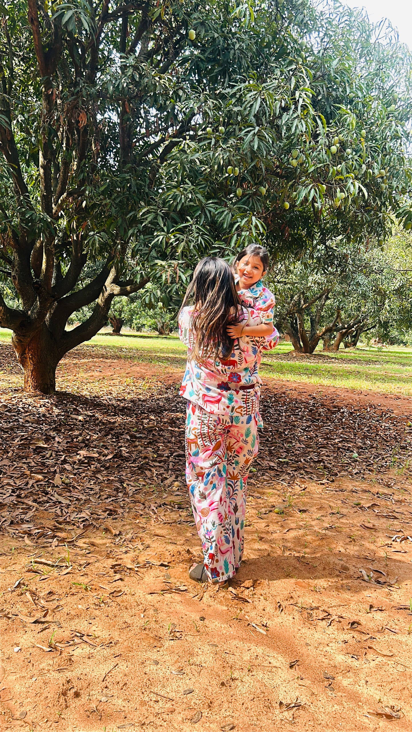 White Coastal daughter/son twinning sets-Pure Cotton