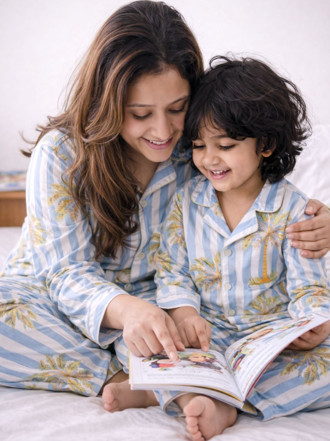 Blue Palm Coast twinning sets