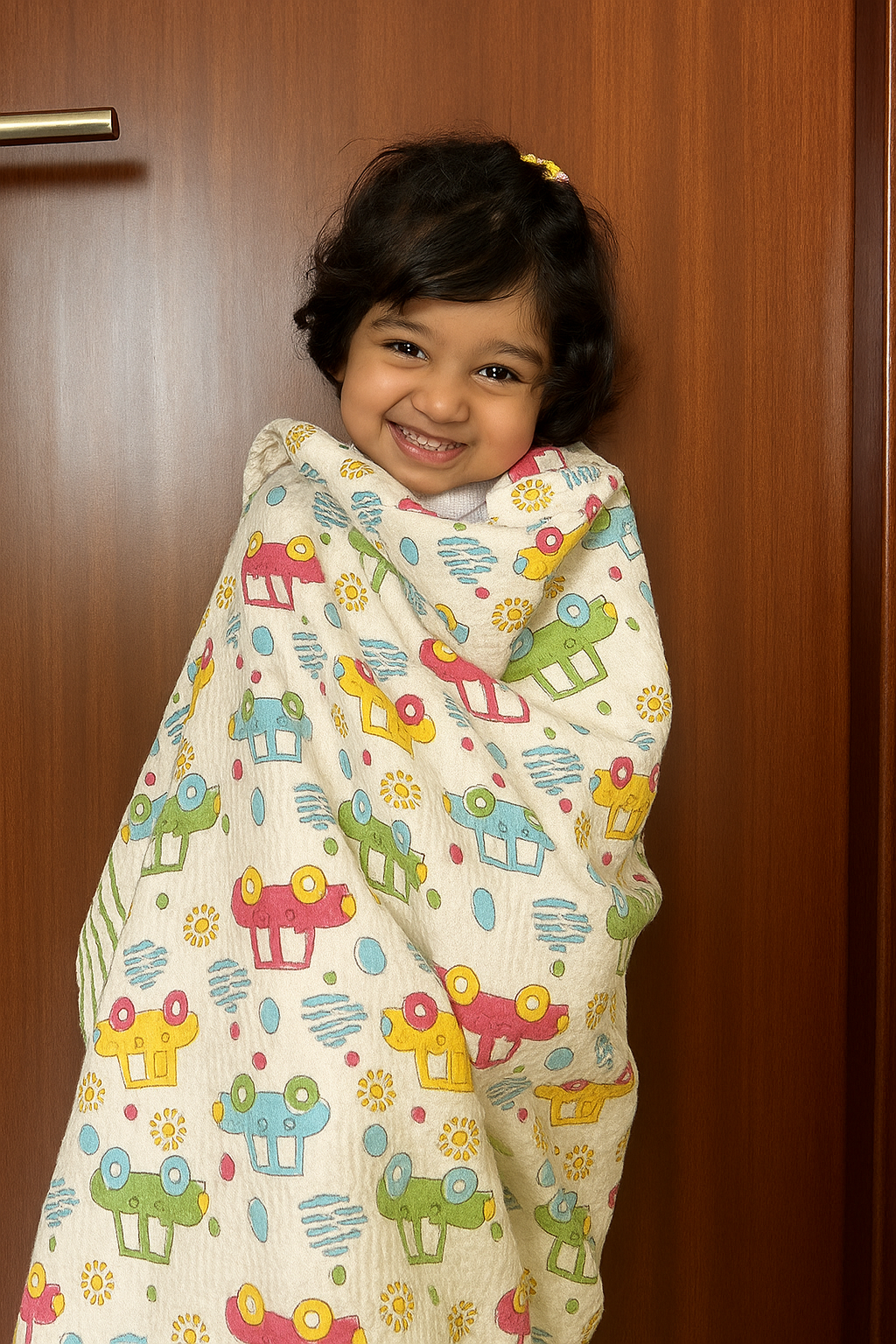 Racing Dreamer: Kids Waffle Towels