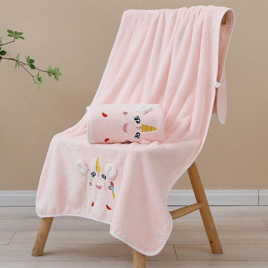 Unicorn Baby Microfiber Bath Towel