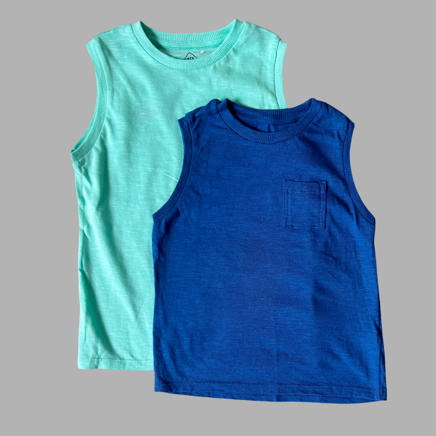 100 % cotton Vest Tee combo pack of 2