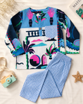 The Blue White Ocean kurta pajama