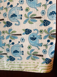 Blue Jungle: Kids Waffle Towels
