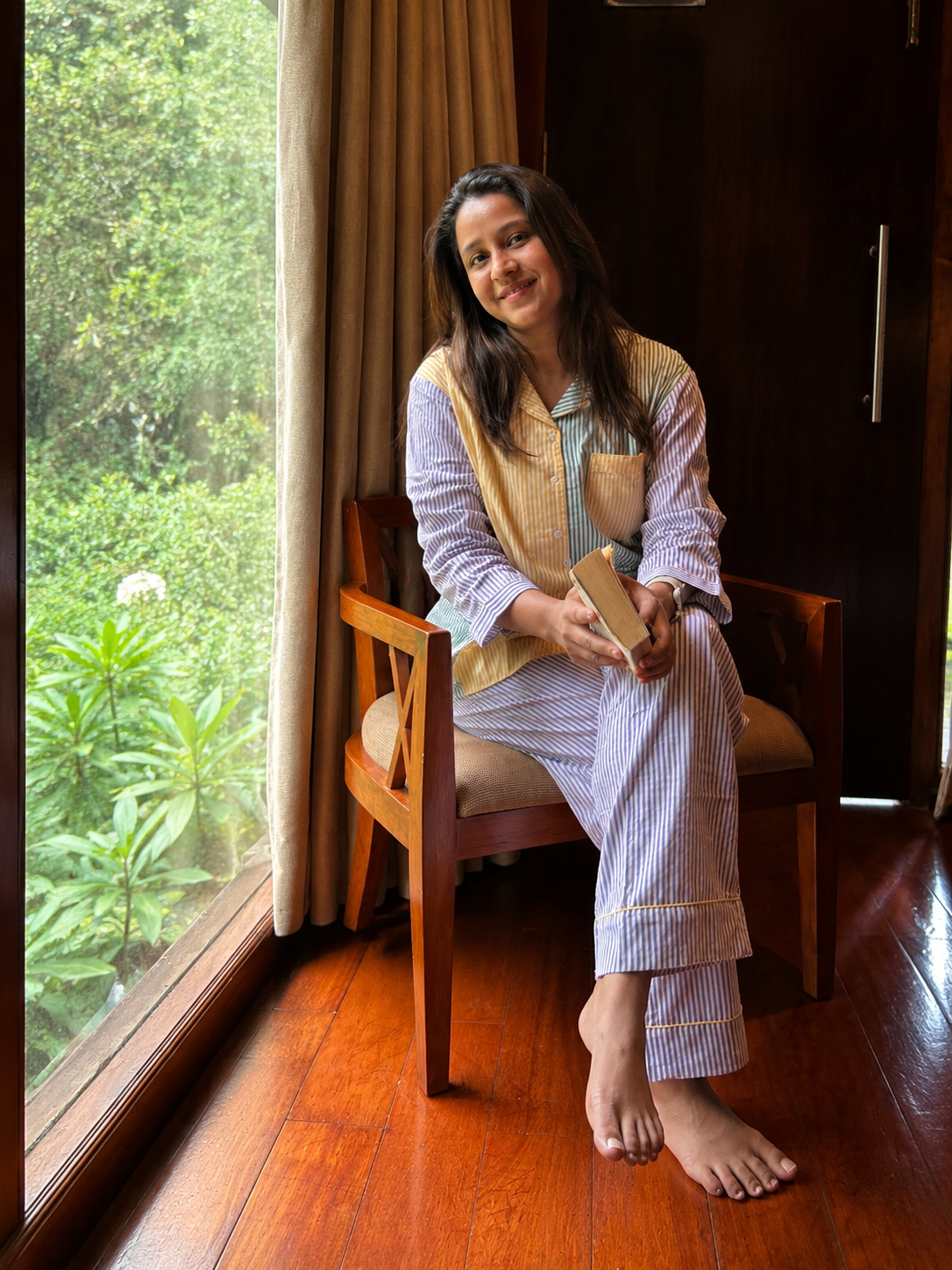 The Lazy Sunday Morning Set- Women PJ set -Pure Cotton-Relaxed fit