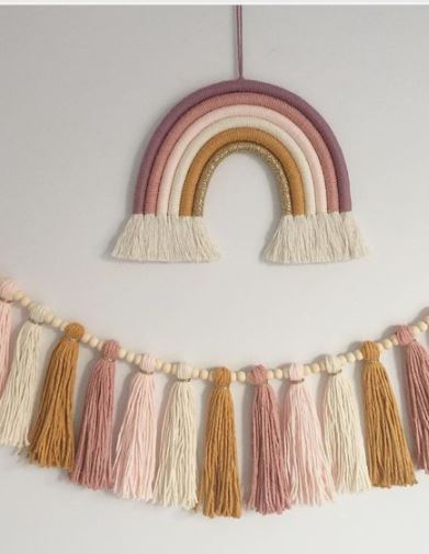 Kids Room Rainbow wall hanging