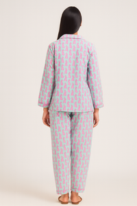 Women Handcrafted Block print PJ sets