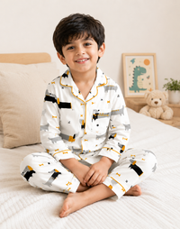Dapper Dalmatians Cotton Pajama Set