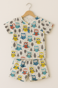 Gender Neutral -Lucky Owl Coord Set