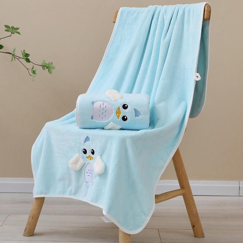 Penguin Baby Microfiber Bath Towel