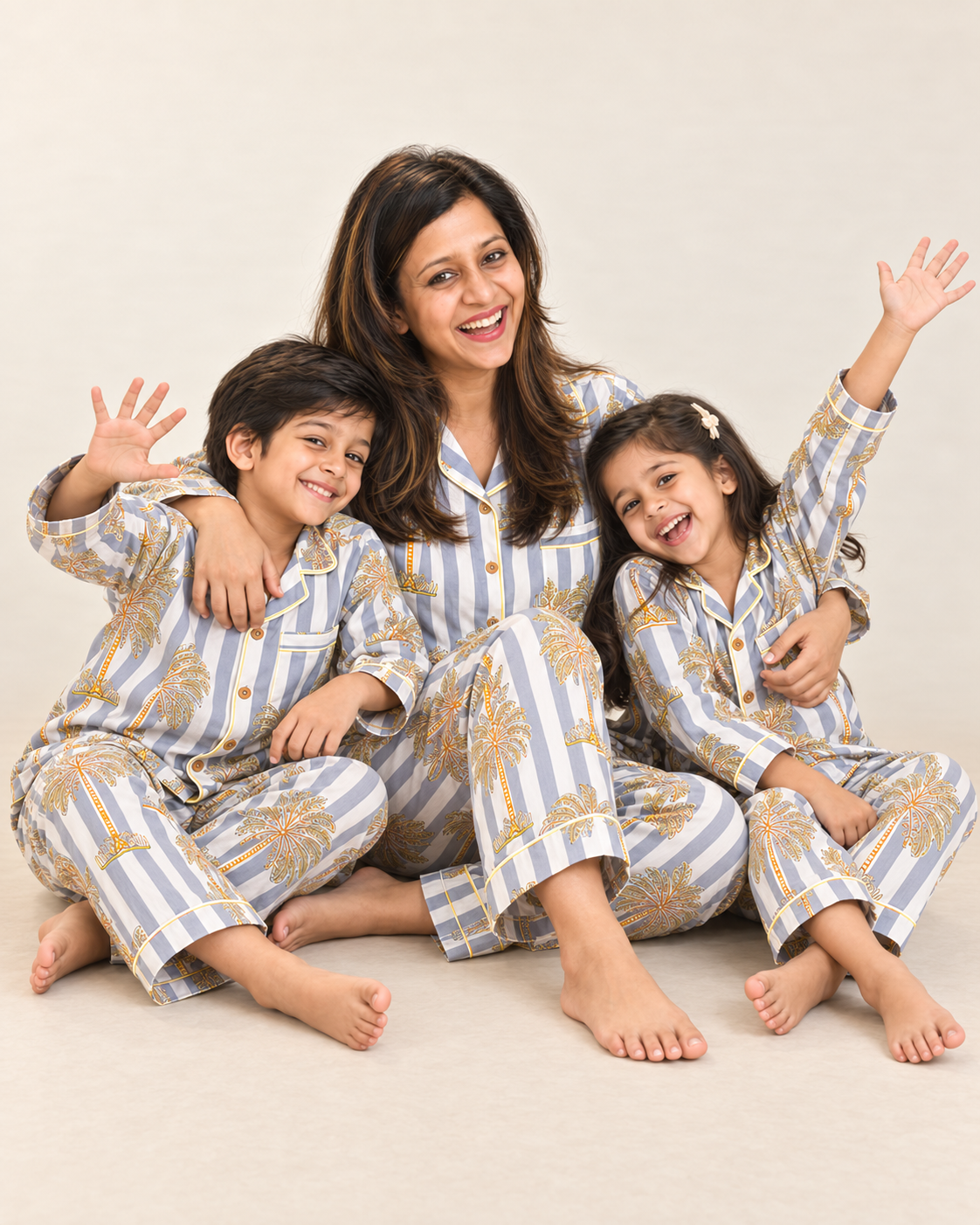 Grey Palm Coast twinning sets