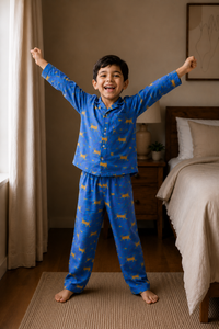 The Blue Panther Kids pajama set