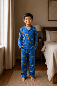 The Blue Panther Kids pajama set