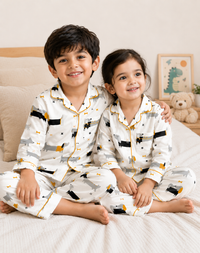 Dapper Dalmatians Cotton Pajama Set