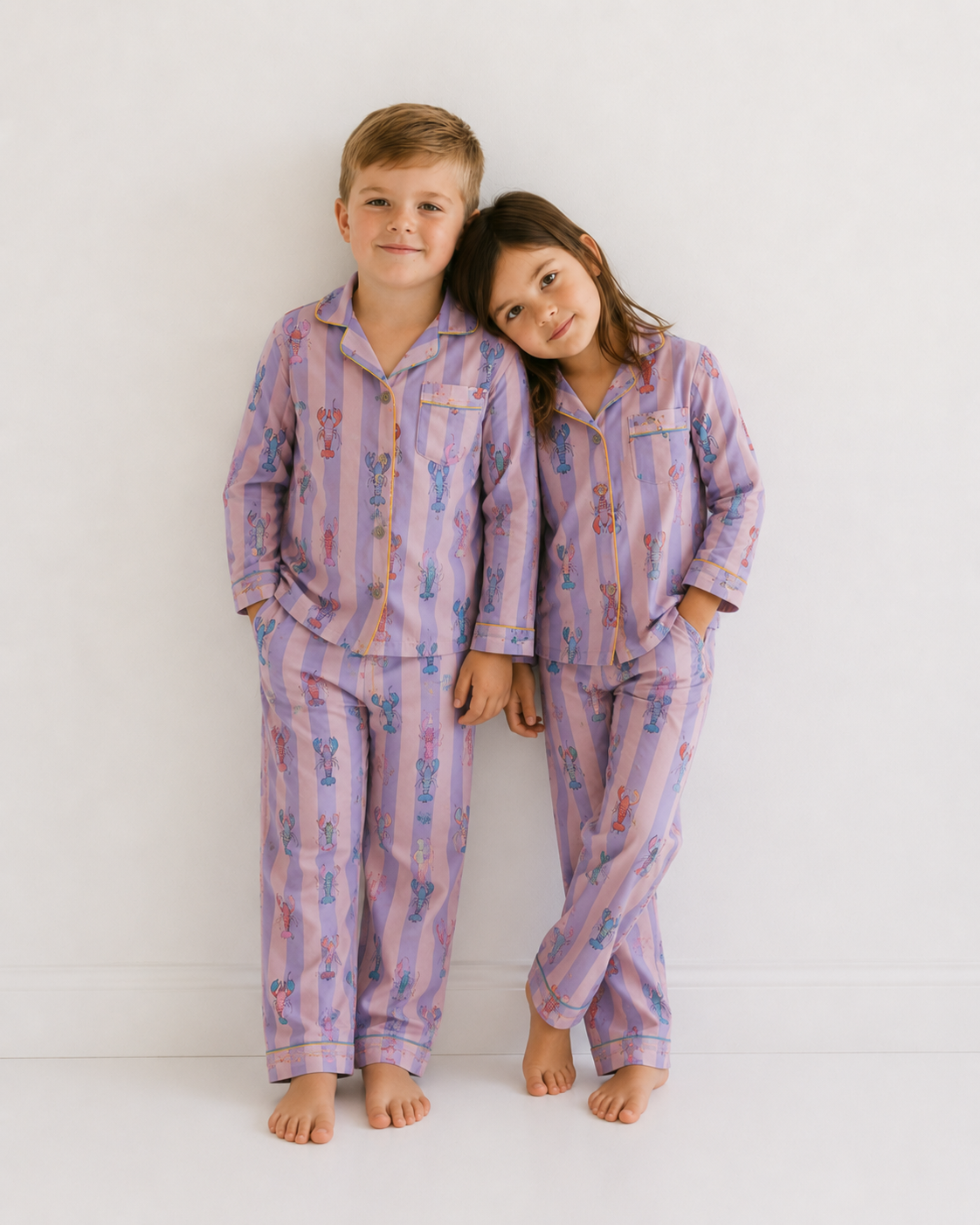 The Lobster print Night Suit
