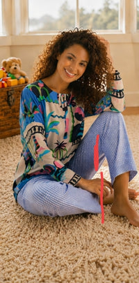 Blue ocean kurta pajama